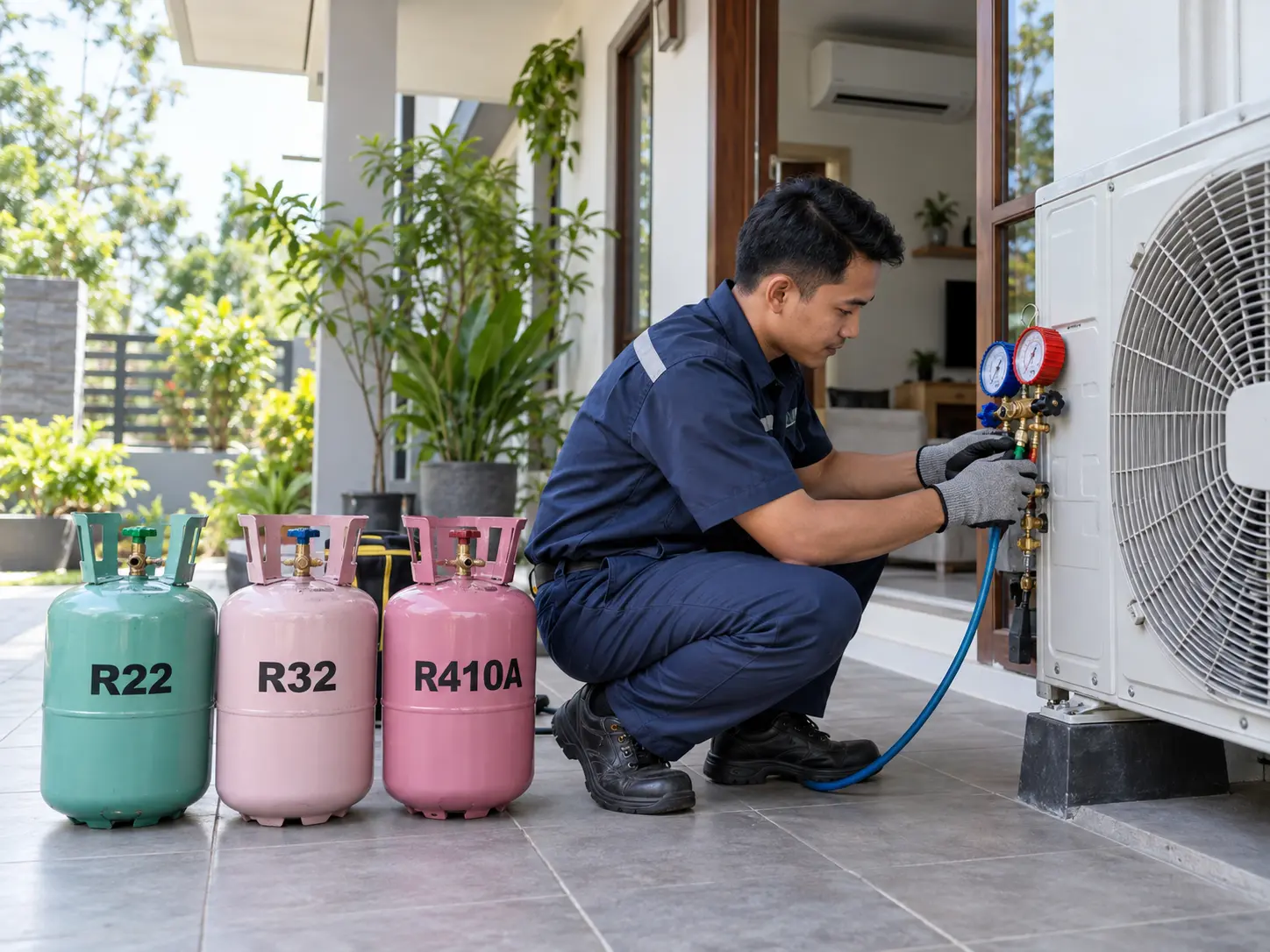 Isi Freon AC Cikarang Bergaransi